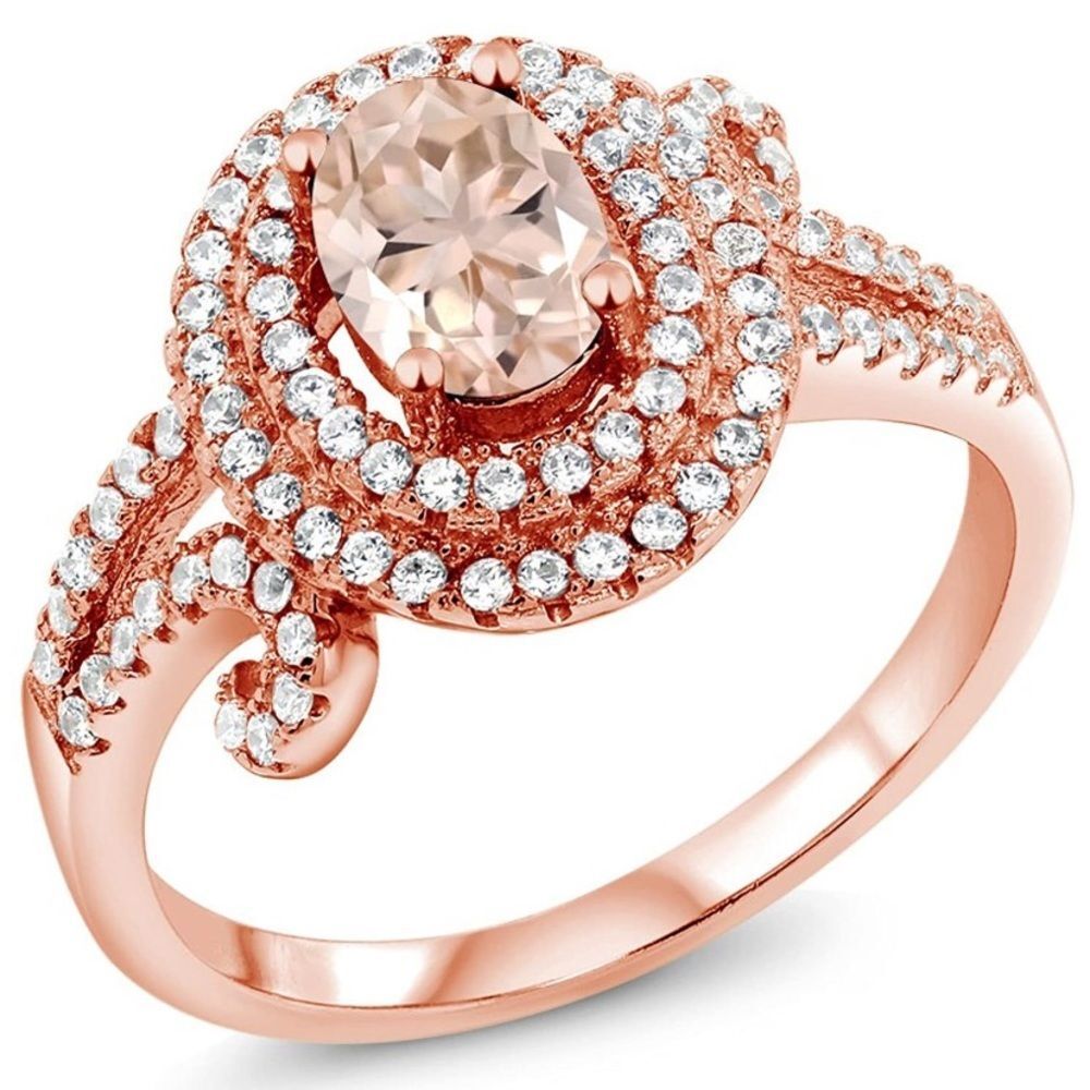 Natural Morganite Ring